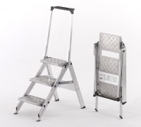 Little Jumbo mit Sicherheitsbügel und Alu-Quintett-Stufen 320B 3-stufig, mit Quintett-Stufen und Sicherheitsbügel