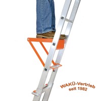 Orig. WaKü Einhängbare Plattform ermöglicht bequemes und sicheres Stehen oder zur Ablage